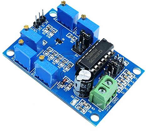 Fasizi ICL8038 Generatore di segnale a frequenza media/bassa 10Hz-450KHz Modulo generatore di onde sinusoidali triangolari/rettangolari da 12V a 15V