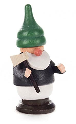 Rudolphs Schatzkiste Miniaturfigur Zwerg mit Axt BxHxT 3x6x3cm NEU Miniaturfigur Figuren Seiffen Frühling Erzgebirge Holzfigur Weihnachten Fensterschmuck Spielzeug Weihnachtsfigur