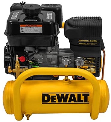 DeWalt 4 Gal. 155 PSI Kohler Gas Powered Oil Free Portable Air Compressor (DXCMTA6590412)