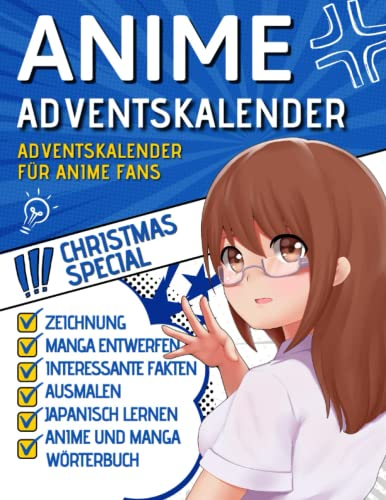 Anime Adventskalender: Der XXL-Adventskalender für Manga und Anime Fans