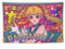 JOKIMAL Japanisches Kawaii-Anime-Mädchen, Kunst, Mond, Rosa, niedlicher Wandteppich, Wanddekoration für Schlafzimmer, 101,6 x 152,4 cm