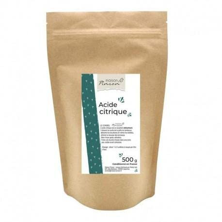 MAISON PINSON - ACIDE CITRIQUE 500G