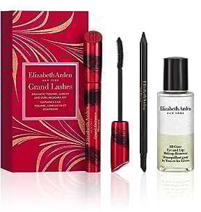 Elizabeth Arden GRAND LASHES Dramatic Volume, Length and Curl Grand Entrance Mascara 3-piece Set (Worth £57), eye makeup gifting, for women