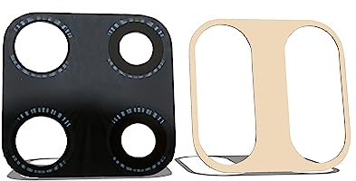 IS-TECK Lentille de rechange en verre pour appareil photo Xiaomi Redmi Note 9 Pro & Poco M2 Pro avec kit de colle