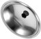 HOLIDYOYO Tapa De Olla De Metal Tapa Universal De Repuesto Para Ollas Sartenes De Cocina Acero Inoxidable 23 Cm Que Retiene El Calor.