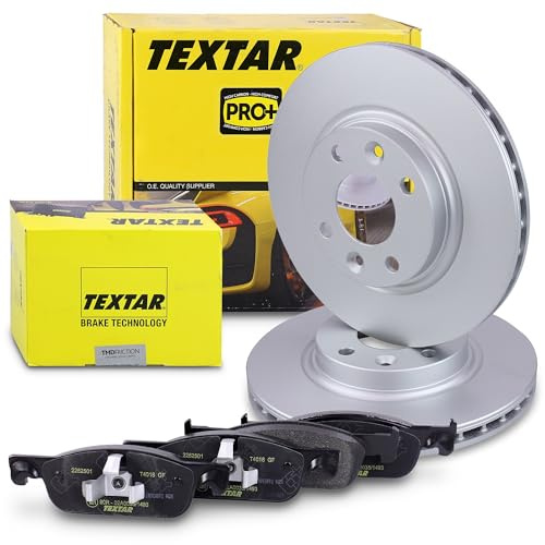 TEXTAR Bremsenset Vorderachse inkl. Bremsscheiben vorne Ø258mm belüftet und | Kompatibel mit: DACIA LOGAN II, LOGAN MCV II, SANDERO II, LADA XRAY, RENAULT CLIO IV, CLIO IV Grandtour, CLIO IV Kasten/Kombi