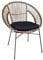 WOLF MÖBEL WOOD YOU LIKE Bali Rattan Stuhl Zora stapelbar inkl. Kissen schwarz