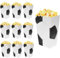 Abbdbd 24pcs Popcorn Boxes Soccer Pattern Soccer Popcorn Boxes Football Theme Party Decoration Popcorn Boxes Carnival Party Supplies