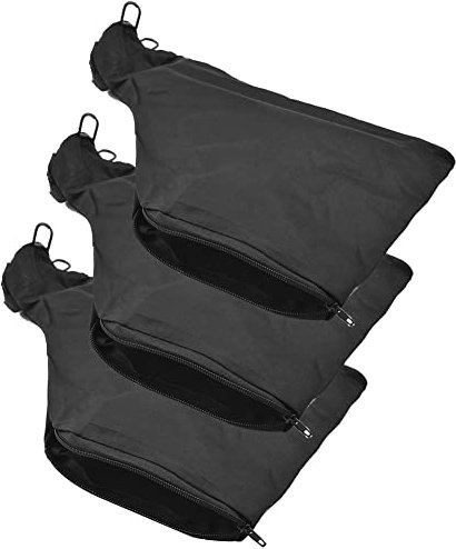 Rtauhife Saw Dust Bag, Black Dust Collector Bag with Zipper & Wire Stand, for 255 Model Miter Saw 3Pcs