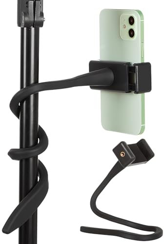 TNSLAND Handyhalterung Kinderwagen Biegsam, Kinderwagen Handyhalterung Flexibel, Silikonschlauch Handyhalter Kinderwagen, Flexibe Handyhalter für Alle Handymodelle
