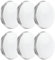 Peso Cortina de Ducha, imanes Cortina de Ducha Peso Redondo Impermeable magnético para Cortinas Mantel Cortina Clips Previene Cortina de Ducha Blowing