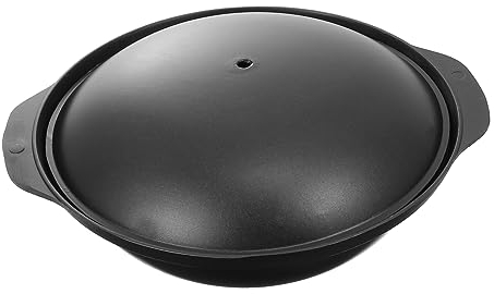 TOPBATHY Olla Arrocera De Aluminio Cacerola De Barro Olla Pequeña De Aluminio Duradera y Práctica
