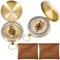 Kompass Vintage Mit Ledertasche, Mit Gravur Messing Kompass Outdoor, Personalisierter Kompass Messing, Portable Wasserdicht Taschenkompass Für Wandern, Camping Wandern