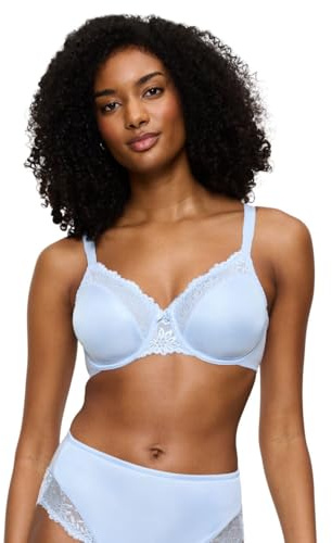 Triumph Damen Minimizer-BH Ladyform Soft W X, mit Bügel, ohne Polsterung, Verstellbare Träger, 80F, Ice