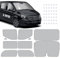 MaxAwe 10 alfombrillas térmicas compatibles con VITO II W639/Viano 2003-2014 LWB L2, juego de persianas térmicas opacas, persianas solares