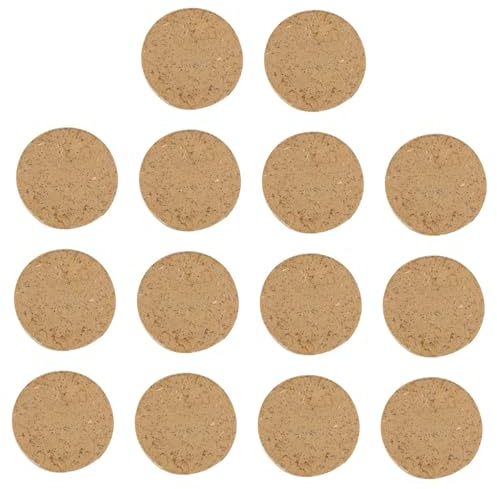 Healeved 2 Sätze Moxa-kuchen Mini-aufkleber Beifußkuchen Massagezubehör Gelenkentlastungspflaster Rauchloser Beifuß Zubehör Für Fußbäder Moxaskuchen Massieren Yellow 20 Stück * 2