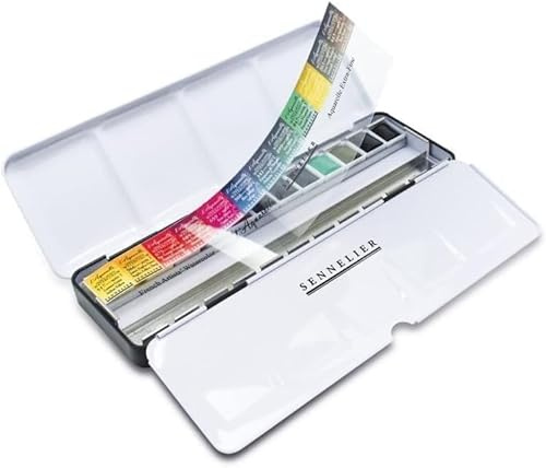 Sennelier Artists Aquarelle 12 demi-godets