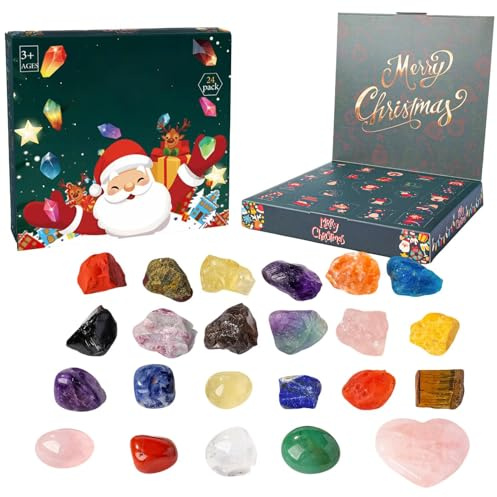 Adventskalender | 24 Tage Innendekoration – Kollektion Felsen für Jugendliche, Erwachsene, Wohnzimmer, Schlafzimmer, Urlaub, Meditation, Yoga