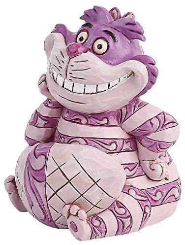 Disney Enesco 4056745 Le Chat du Cheshire Alice AU Pays des Merveilles Figurine Résine Multicolore 12,8 x 9,6 x 8 cm