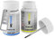 MG PRIME Autolack Lackstift Set für KIA WD Casa White/Carraraweiss Basislack Klarlack je 50ml