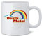 Poster Foundry Teetasse aus Keramik im 70er-/80er-Jahre-Design mit sarkastischem Retro-Design, 340 ml