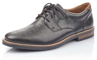 Rieker Herren Low-Top Sneaker 13500, Männer Halbschuhe,Turnschuhe,Laufschuhe,straßenschuhe,Strassenschuhe,Sportschuhe,schwarz (00),41 EU / 7.5 UK