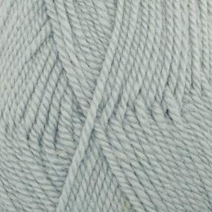 Superfine Alpaca and Peruvian Highland Wool Yarn, Drops Nepal, 4 or Medium, Aran, Worsted Weight, 458g Ball, 8.6m Ball 7120 Light Grey Green