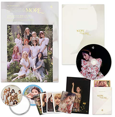 TWICE 9th Mini Album - MORE & MORE [ C Ver. ] CD + Photobook + Postcard + Coaster Card + Photocard / K-pop Sealed