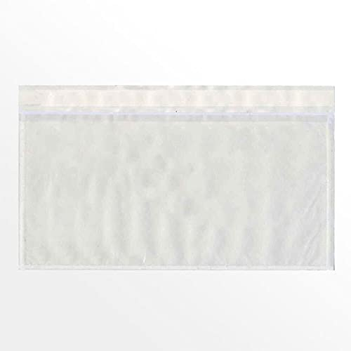 1000 Stück Lieferscheintaschen/Dokumententaschen Begleitpapiertaschen Transparent DIN Lang