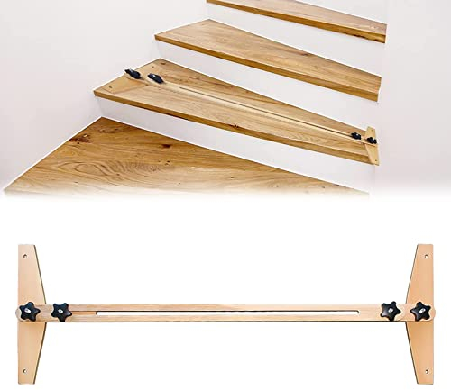 Treppenprofil-Schablonen-Werkzeug, Holz-Treppen-Vorlage Für Messregale, Laminat-Trittflächen Und Abstandshalter, Treppen Messwerkzeug Zur Anpassung Von 30 Bis 49, Regallayout Werkzeug