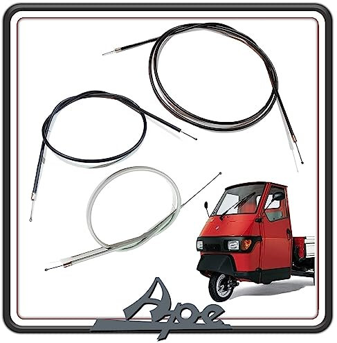 FILO CAVO TRASMISSIONE GAS ACCELERATORE COMPLETO PER PIAGGIO APE 50 ORIGINALE PIAGGIO.