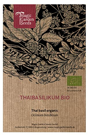 Thailändsk basilika (Ocimum basilicum) Ekologisk - ca 250 frön
