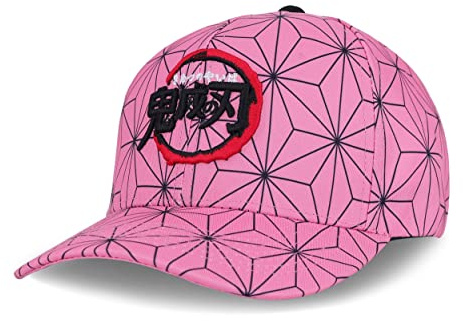 Roffatide Anime Demon Slayer Logo Stickerei Baseballmütze mit Hauptcharakter gedruckt einstellbar Dad Hat Baumwolle