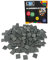 CMC imports 250 x Klemmbausteine Fliesen Tiles Bausteine 2x2 Noppen Kompatibel freie Farbenwahl (280 - Grau)