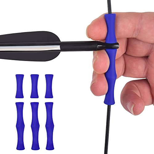 NIKA ARCHERY 3 Stück Bogenschießen Bogensehne Fingerschoner Bogensehne Finger Schutz Sparer Fingerschutz für Jagd für Jugend Erwachsen Anfänger schießen Recurve-Bogen-Schutzwerkzeug
