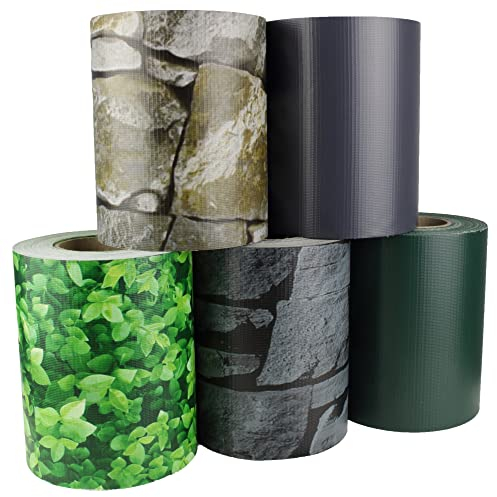 Top-Multi PVC Zaunblende Sichtschutz für Doppelstabmattenzäune Windschutz (Muster-Paket), TMS-01931