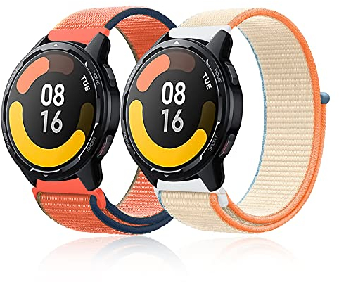 SeNool 22mm Nylon Armband für Huawei Watch GT 7/GT 7 Pro/GT 6 Pro (46mm)