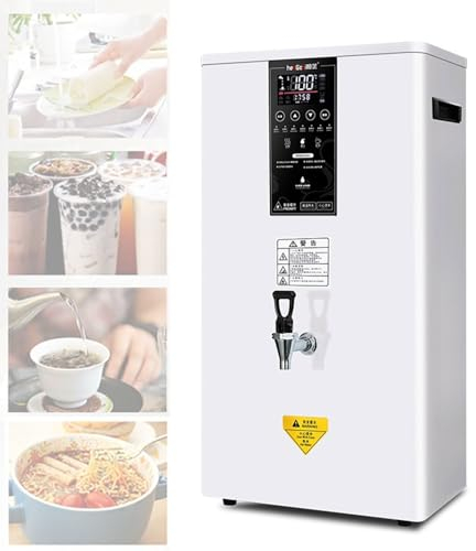 Distributore Di Acqua Calda Commerciale, Bollitore Automatico Per Acqua Calda a Parete Da 80 L/h Con Display LCD, Attrezzatura Multifunzionale Per Acqua Potabile In Acciaio Inossidabile Da 3000W