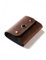 Crazy Horse Craft, Leder Reisetasche, Kabel Organizer, Wood Brown, Kleine Tasche für Laptop Maus, Handy Ladegerät, Elektronik Zubehör, Urlaubs Essentials, Cord Etui, Kosmetiks, Make up Halter