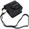 Personalized Camera Case compatible with Fujifilm Instax Camera, PU Leather Portective Case with Shoulder Strap, Custom Name & Text (MINI 40, Black)
