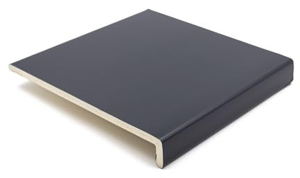 9mm uPVC Plastic Roof Fascia Capping Board (Anthracite Grey Smooth) - 250mm x 5m