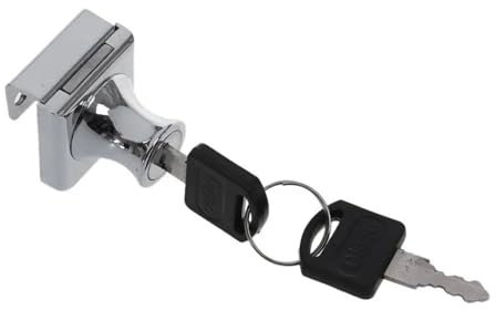 Serratura di sicurezza a cilindro for anta singola for armadietto in vetro con chiavi, 1 pezzo