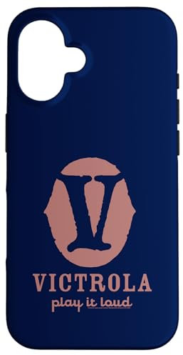 Victrola V Play It Loud Retro Record Company Case for iPhone 16