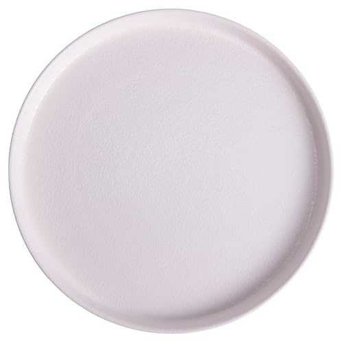 Villa d'Este Home Tivoli 1996 Set 3 Speiseteller Horeca White 29,5 cm aus Steinzeug