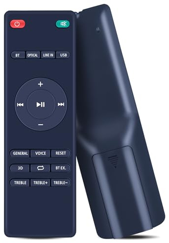 GOUYESHO Nue Ersatzfernbedienung Kompatibel mit Bomaker Odine 3 Odine III II 2.0 Sound Bar