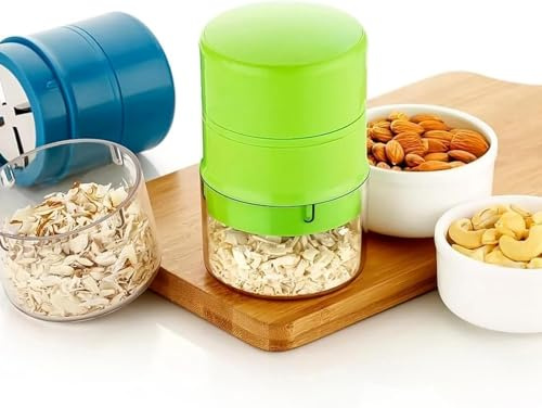 Dry Fruit Cutter Slicer & Grinder – 3 in 1 Blade Nut Cutter for Almonds, Cashews & Pistachios – Chocolate Cutter & Butter Slicer – Manual Kitchen Tool for Home Cooking & Baking