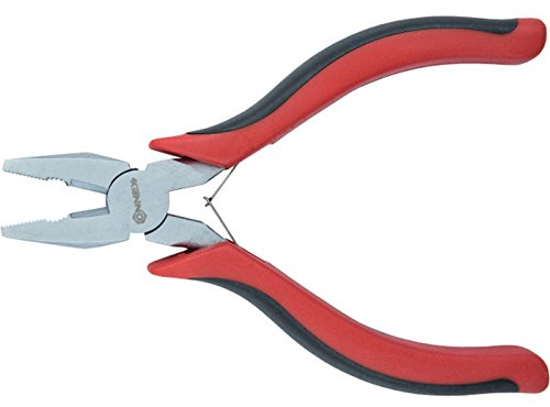 Connex coxt187081 2 C-handles Elektriker-Kombizange, silber/schwarz/rot, 120 mm