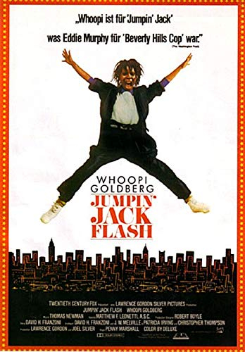 Jumpin' Jack Flash (1986) | original Filmplakat, Poster [Din A1, 59 x 84 cm]