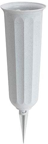 Vaso da cimitero in plastica 1A, pietra