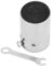 Duokon, tubo di scappamento universale per moto, con silenziatore, diametro: 51 mm, in acciaio inox, elimina il rumore.